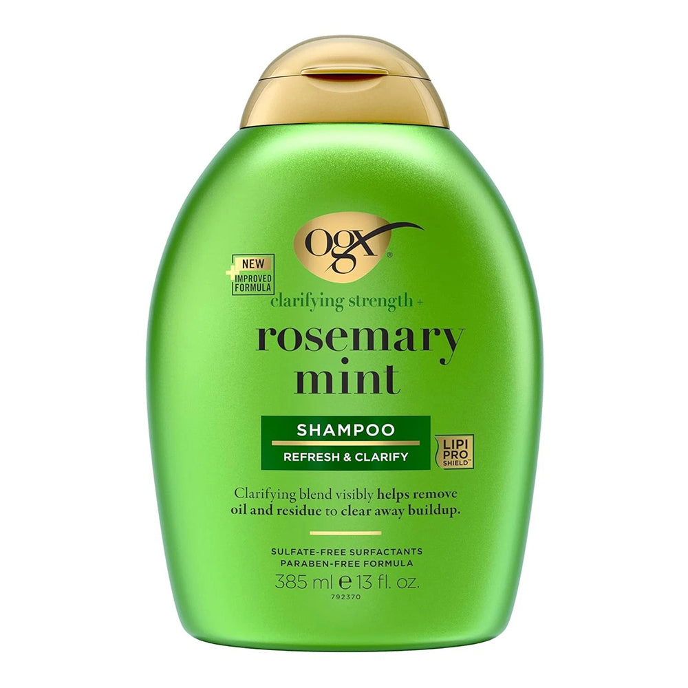 OGX Clarifying Strength Plus Rosemary Mint Paraben Free Shampoo 13Oz (385ml)